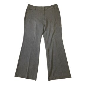Apt. 9 Ava Gray Bootcut Dress Pants‎ Career Stretch Women's Size 14